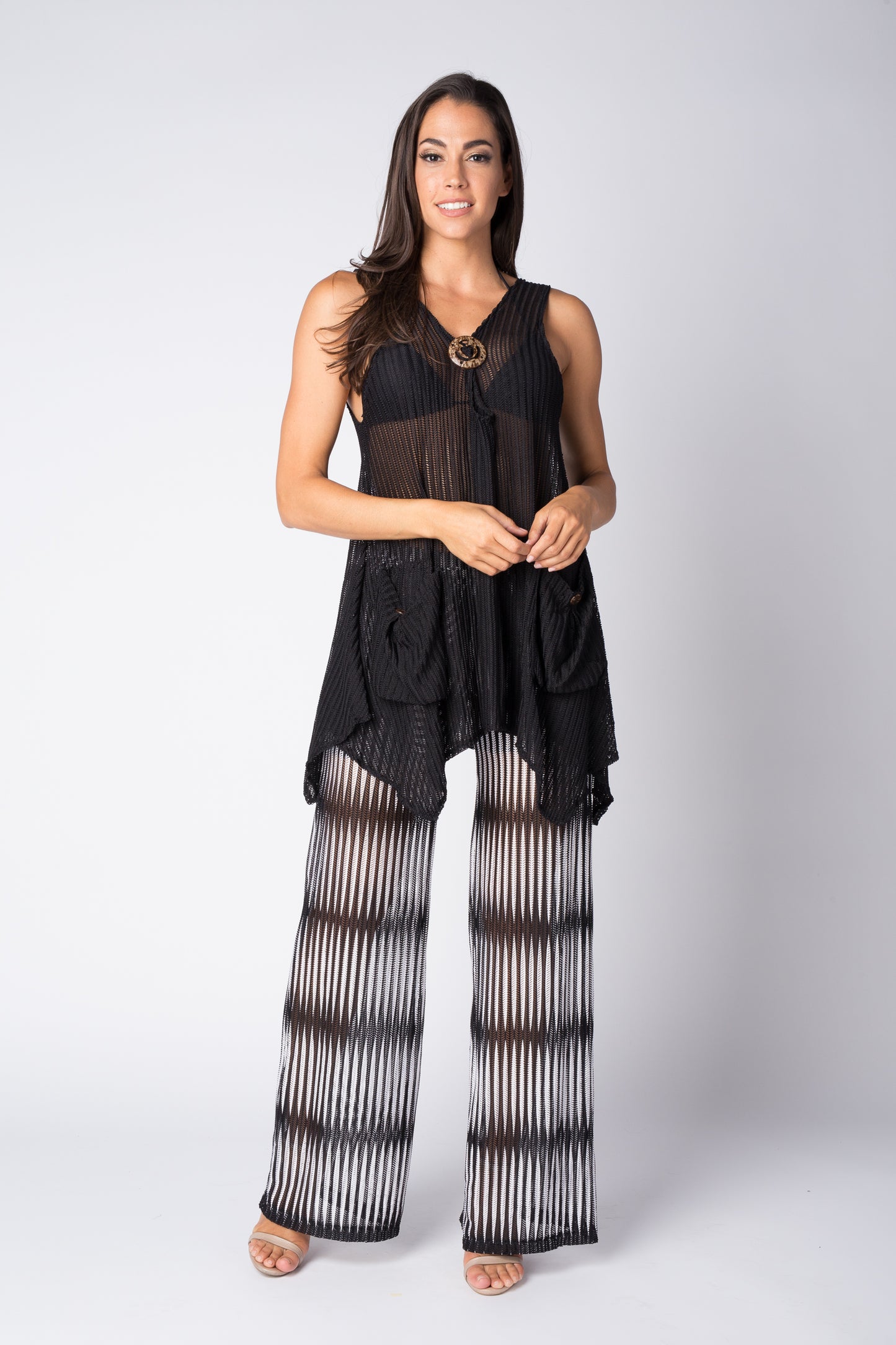 Two-Tone Beach Pants