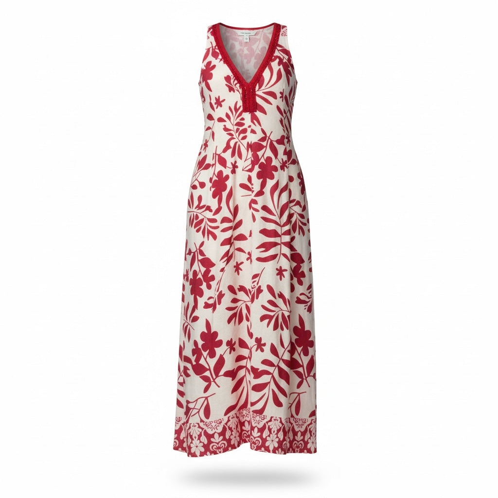 Rosetta Coastal Bloom Maxi Dress wild tropical