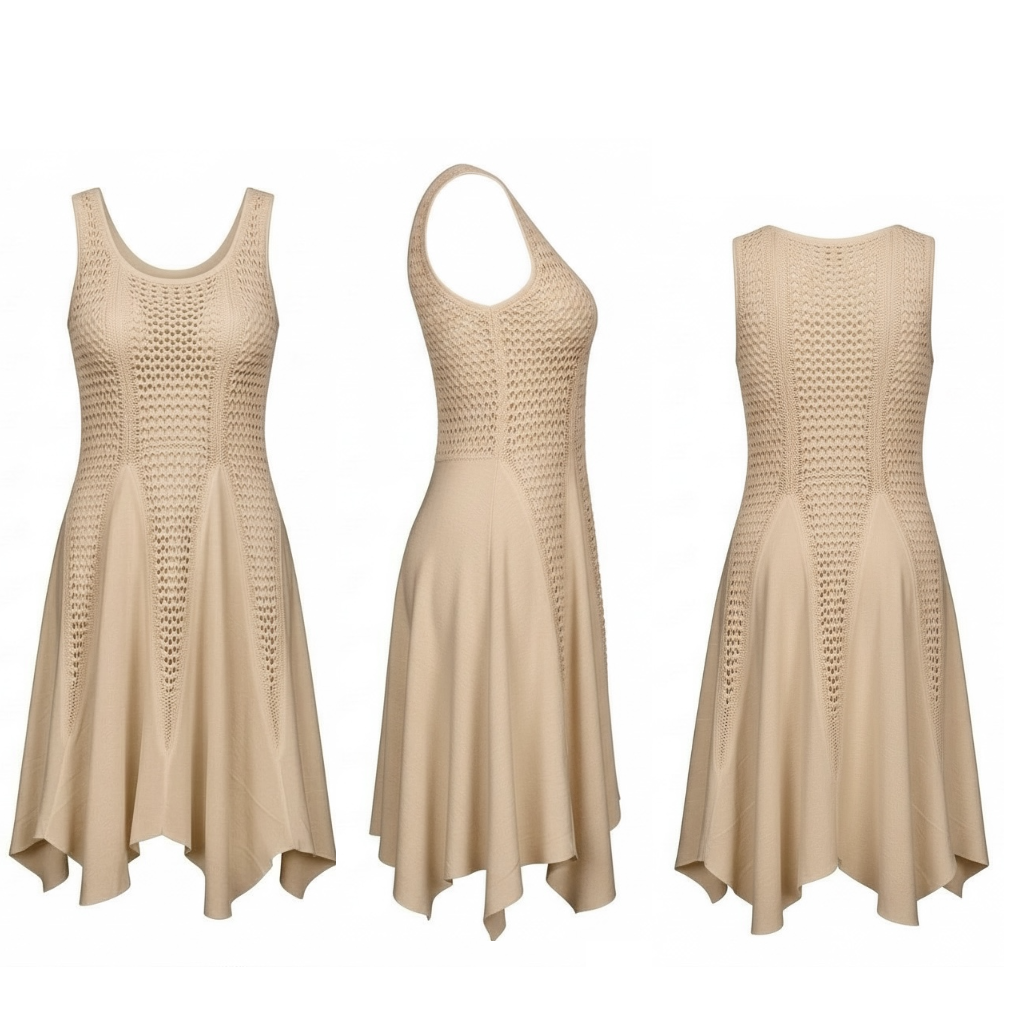 Loist crochet dres