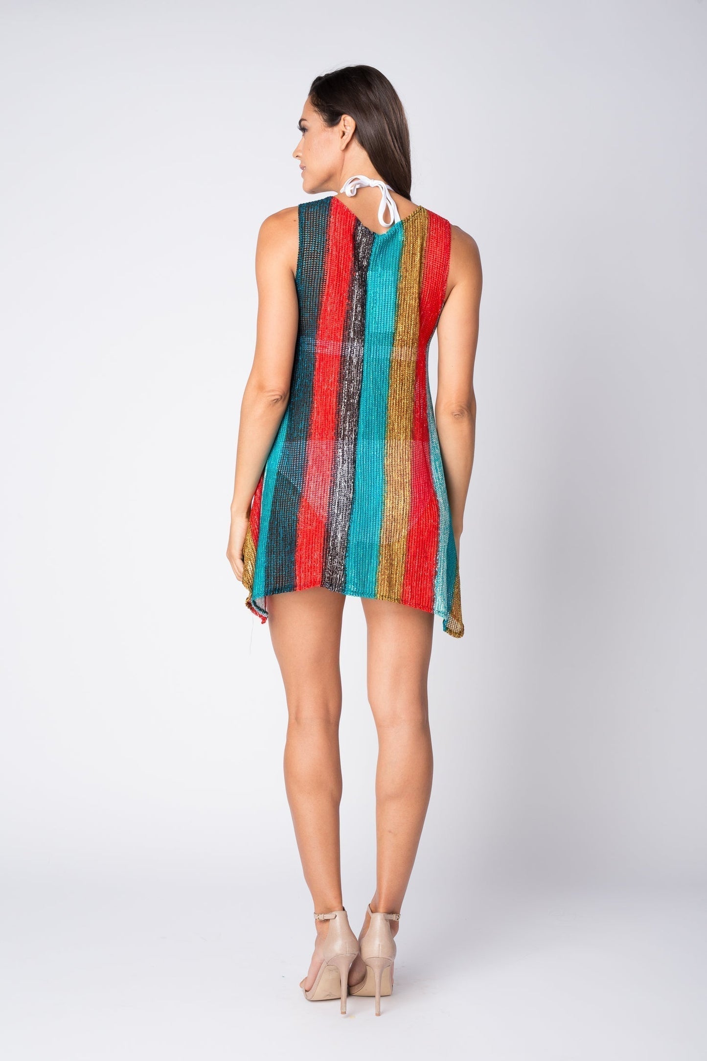 Slither Away Stripe Dress
