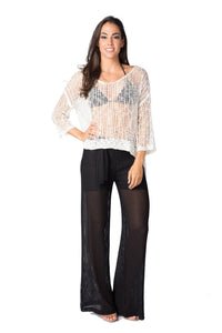 Mesh Knit Sweater