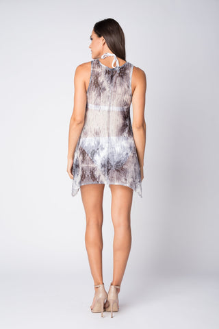 Slither Away Tie Dye Cover Up