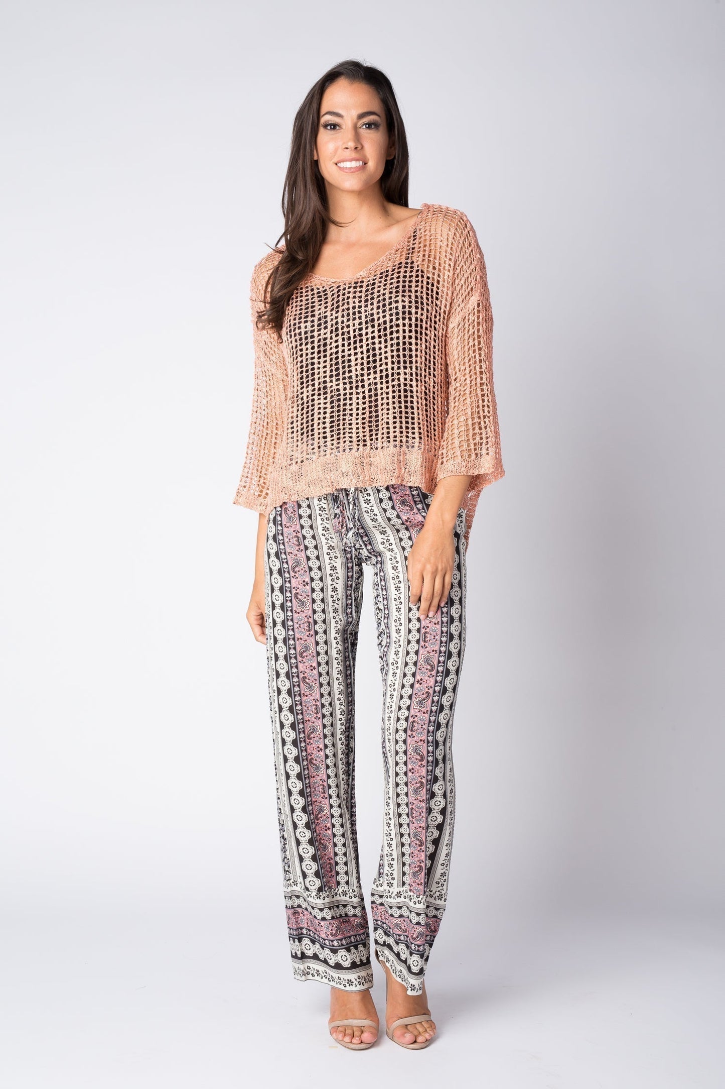 Mesh Knit Sweater